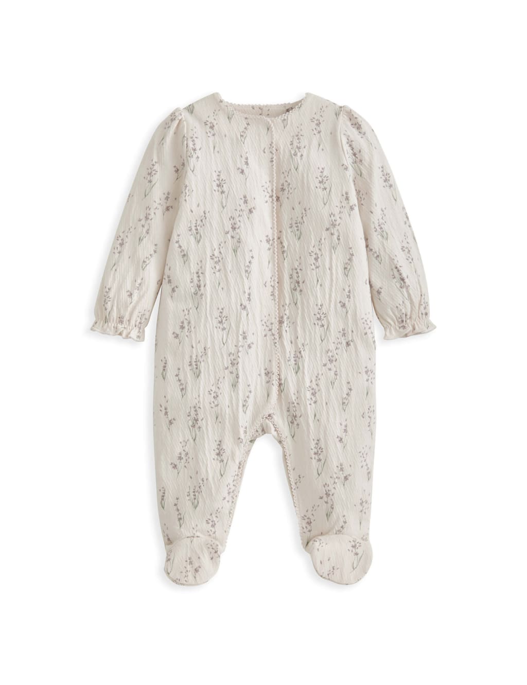 2pc Cotton Rich Patterned Sleepsuit (0-12 Mths) 3 of 4