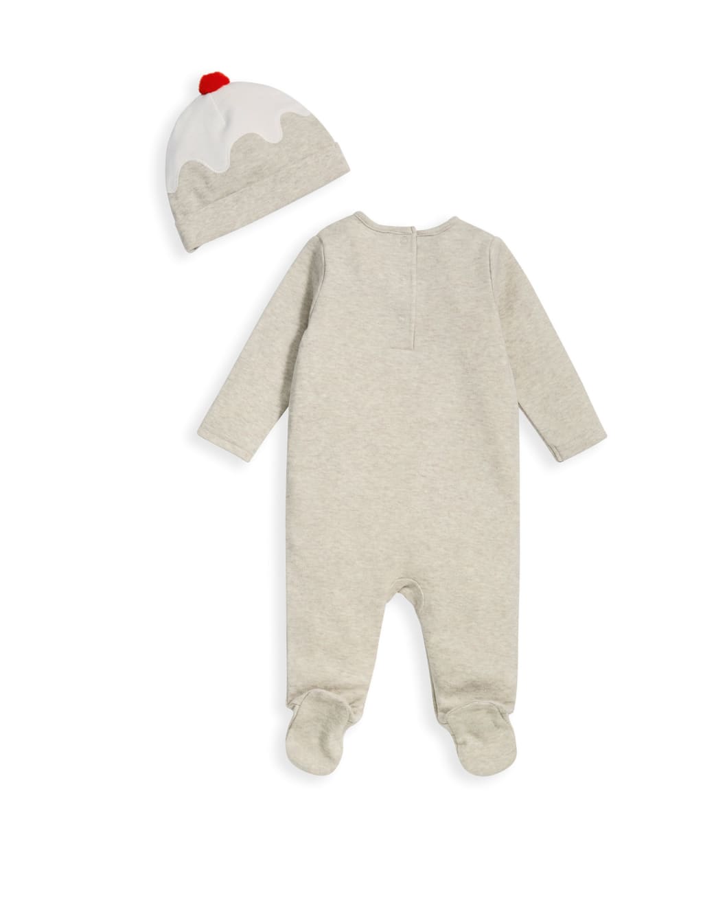 My Little Pudding Christmas All in One & Hat Set (7lbs-12 Mths) 4 of 4