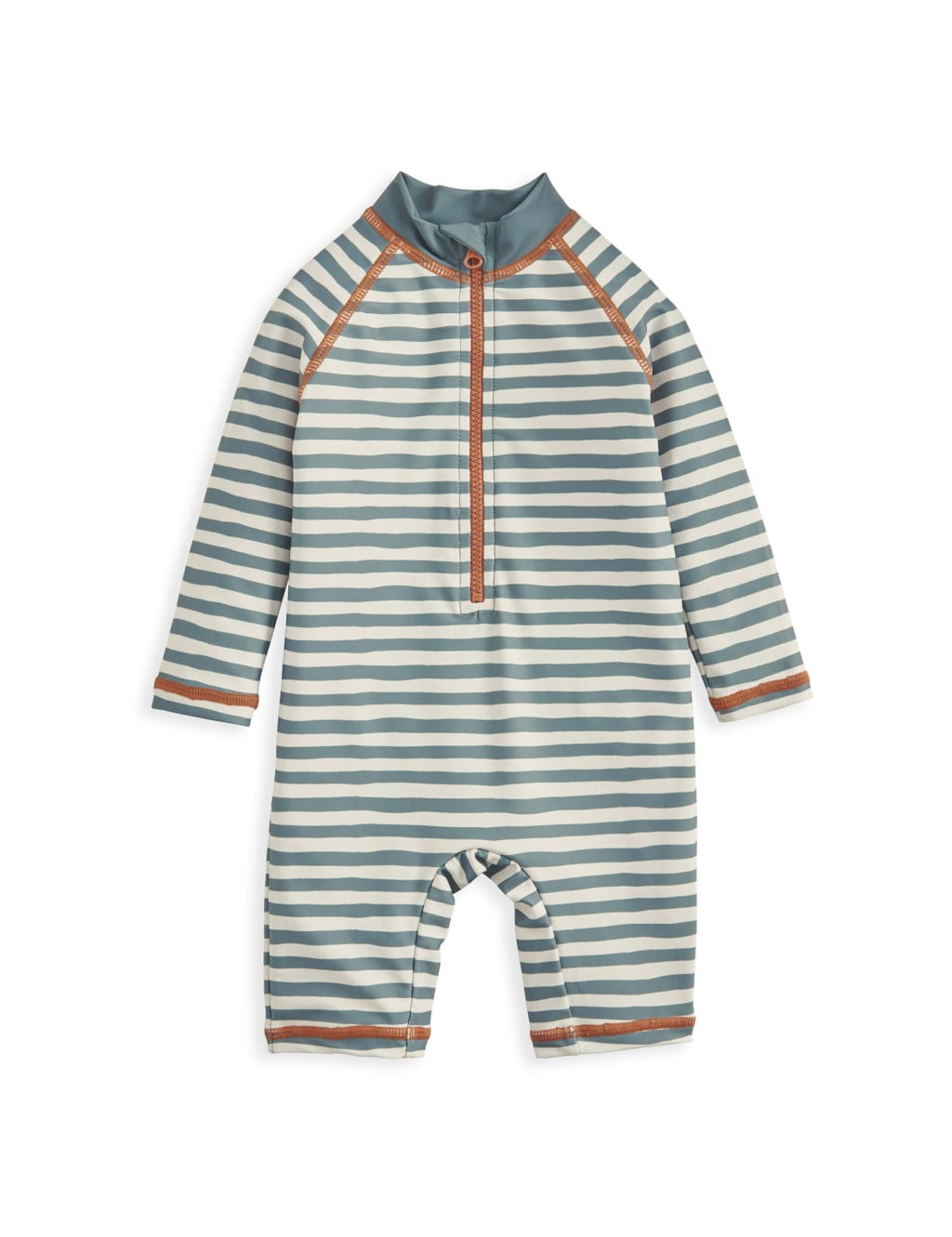Striped All In One (0-36 Mths) 2 of 2