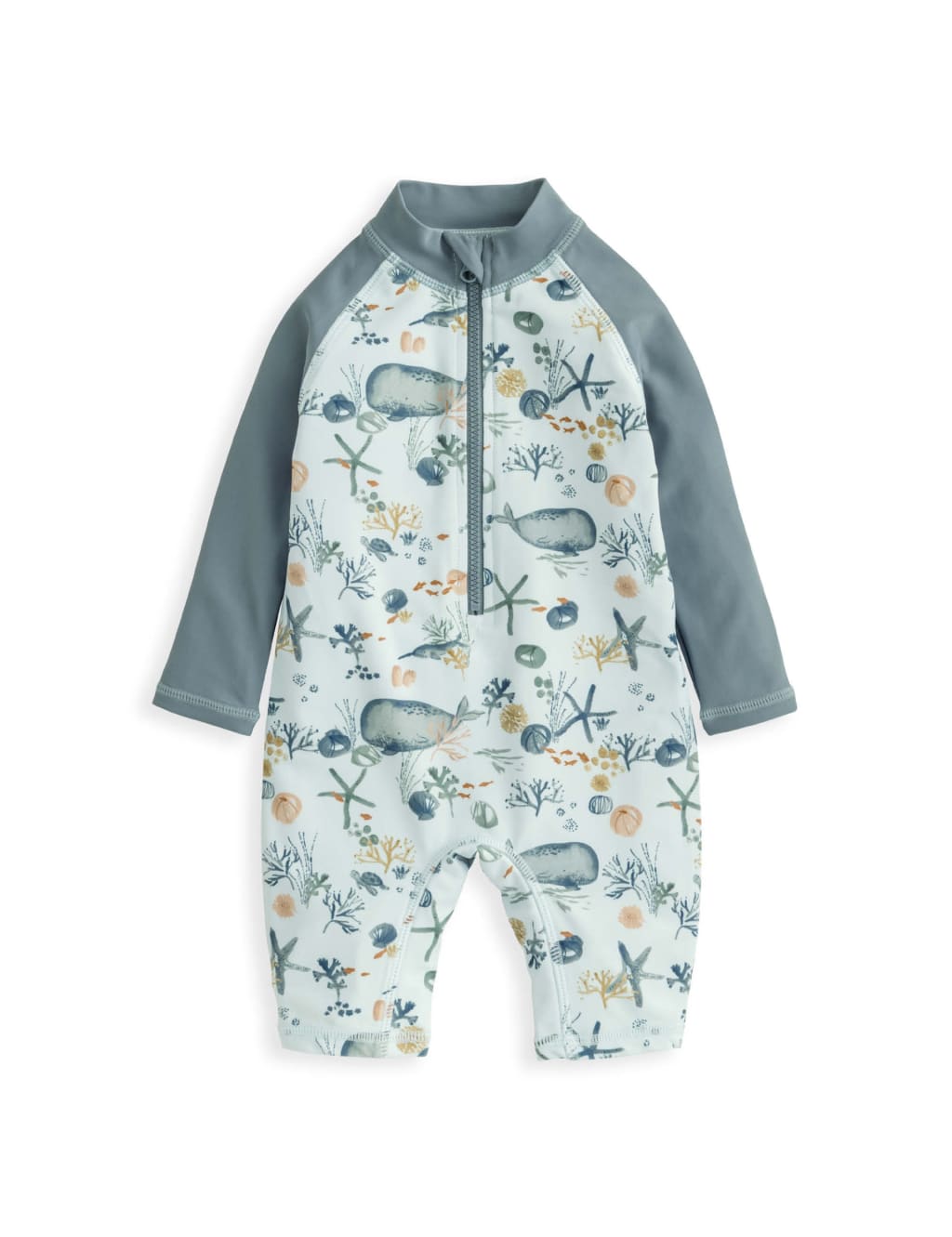 Whale Print All In One (0-36 Mths) 2 of 2