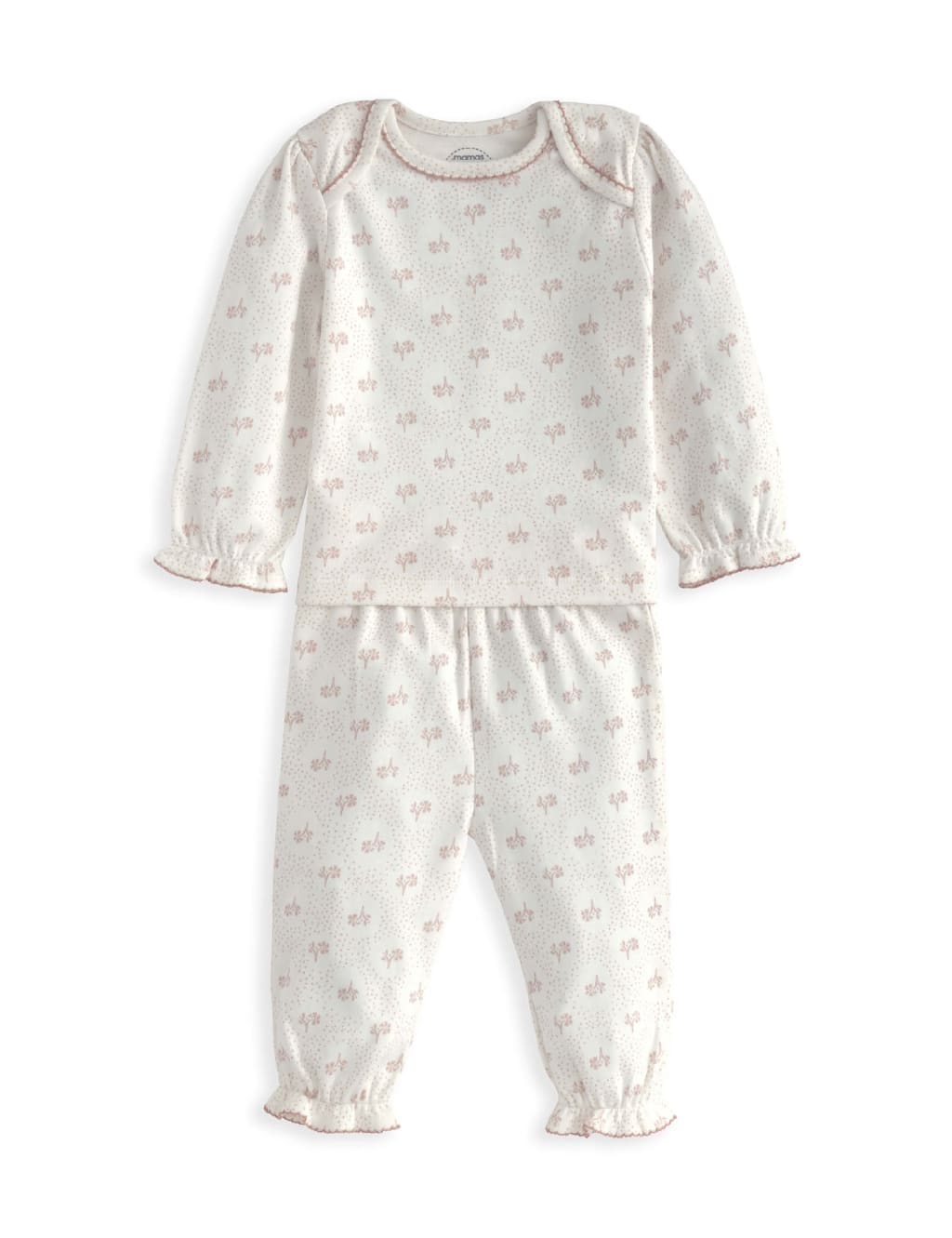 Pure Cotton Daisy Pyjamas (3-36 Mths) 2 of 4