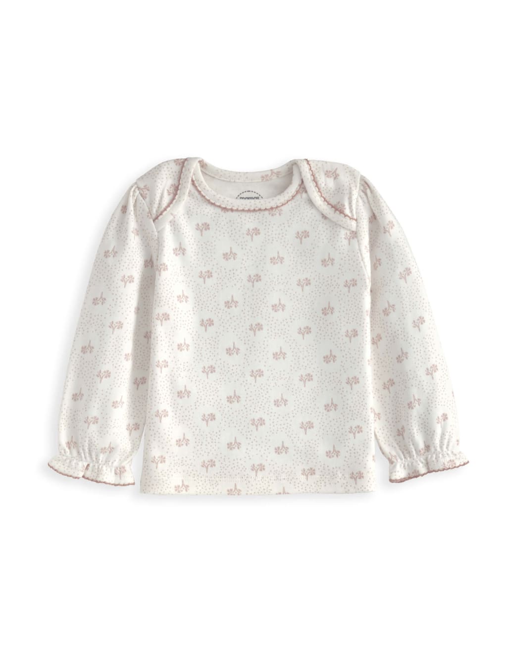 Pure Cotton Daisy Pyjamas (3-36 Mths) 3 of 4