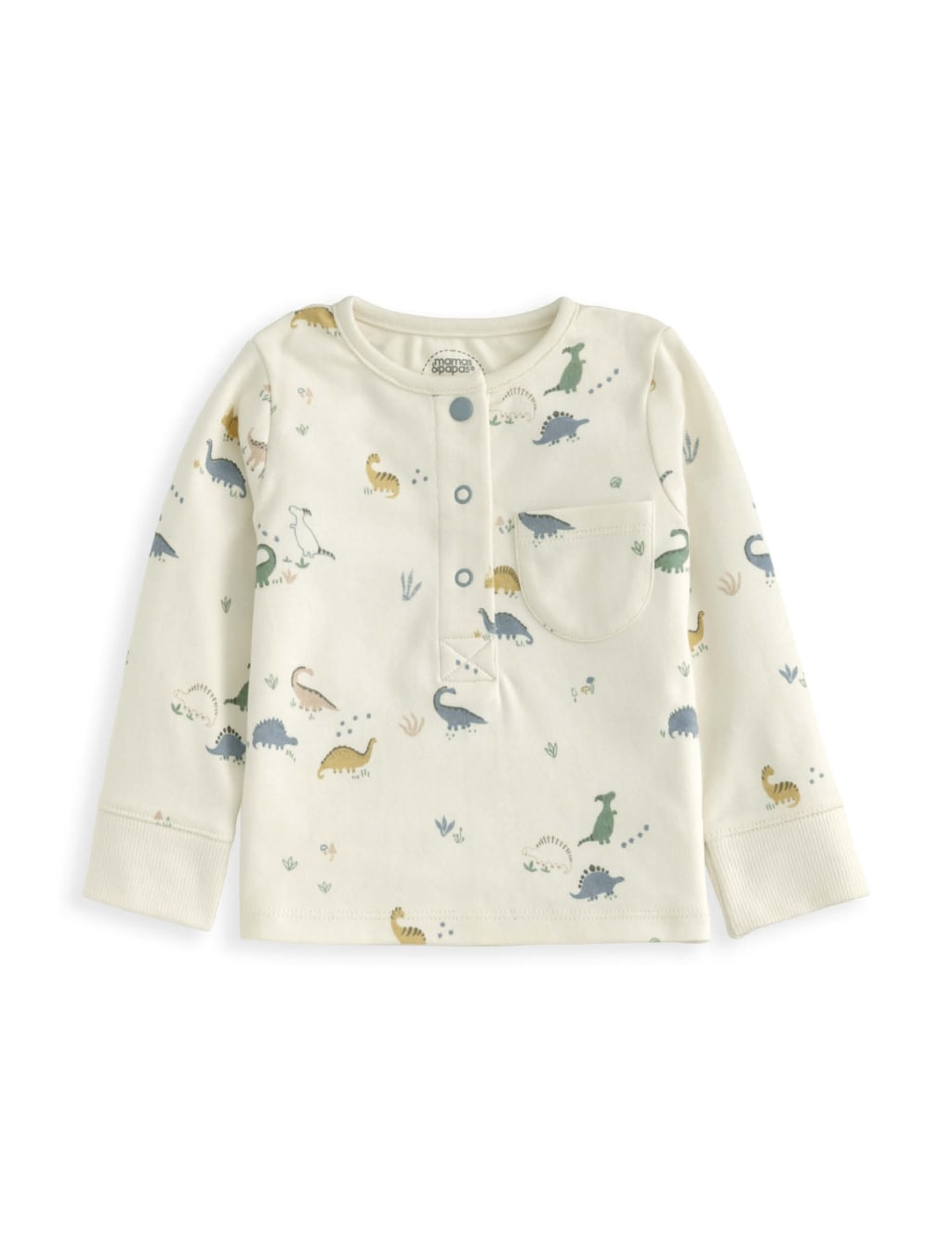 Pure Cotton Dinosaur Pyjamas (3-36 Mths) 3 of 4