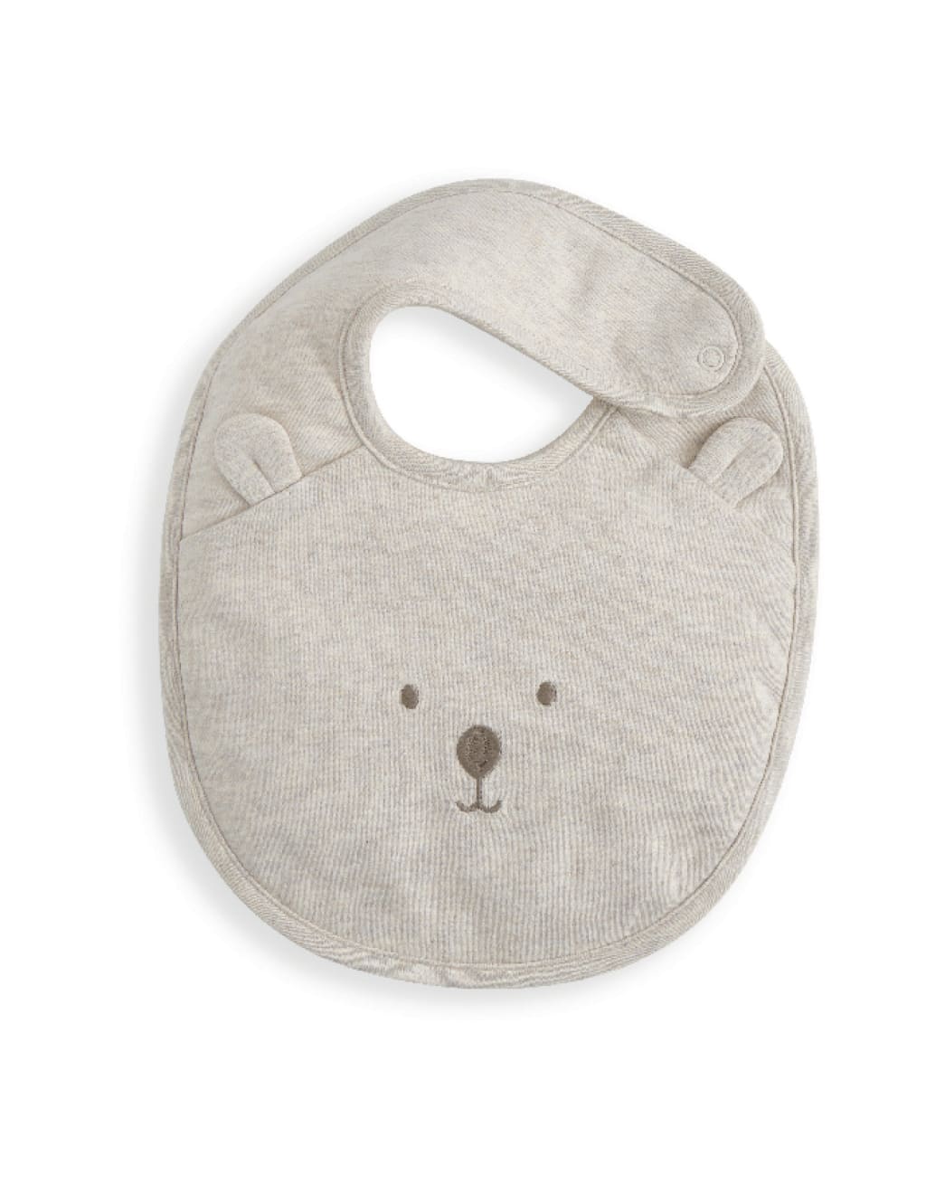 Pure Cotton Bear Dribble Bib 1 of 1