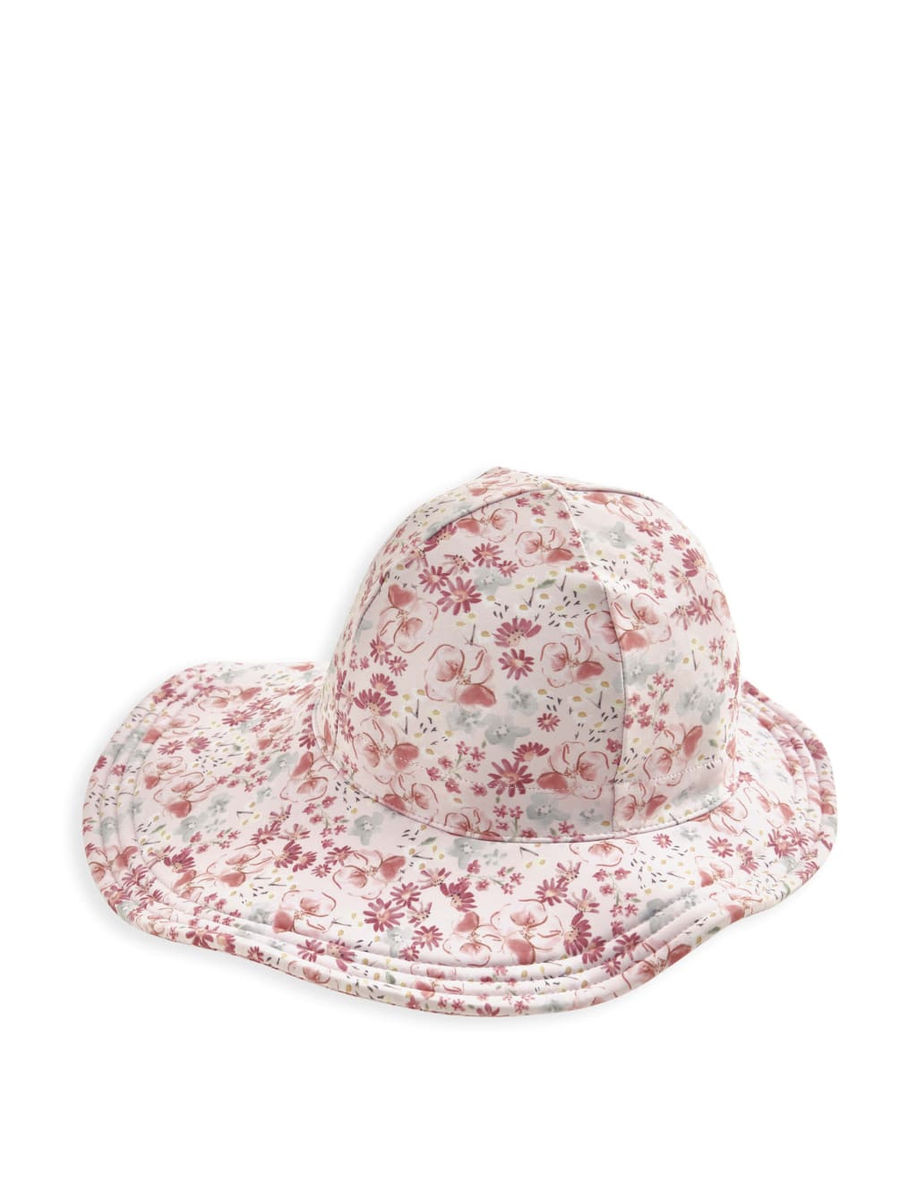 Floral Sun Hat (0-3 Yrs) 2 of 2