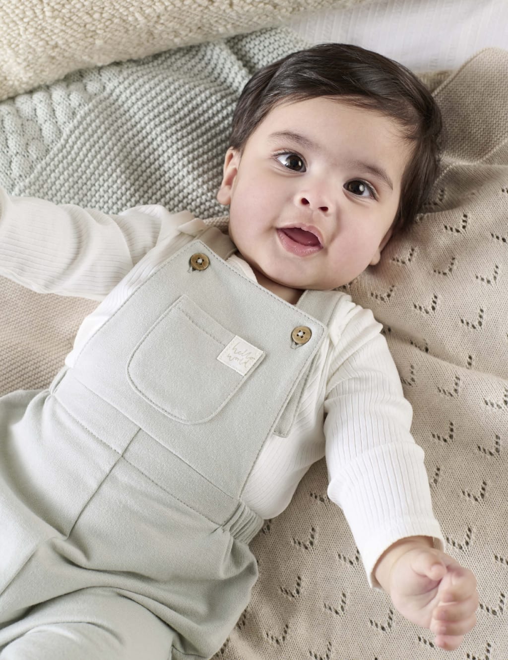 2pc Cotton Rich Top & Bottom Outfit (0-12 Mths) 2 of 8