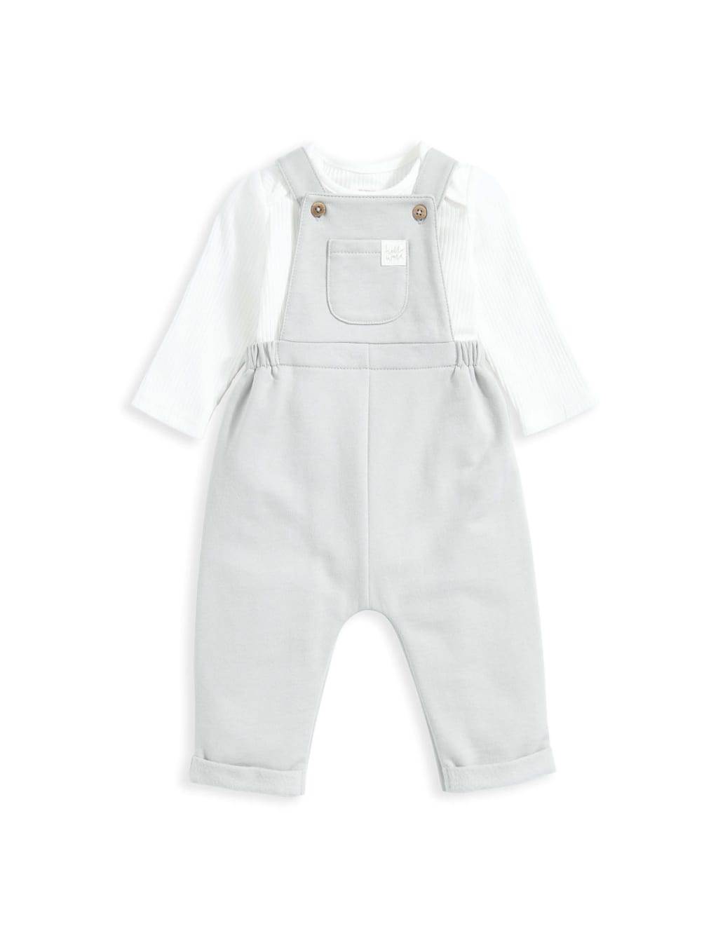 2pc Cotton Rich Top & Bottom Outfit (0-12 Mths) 5 of 8