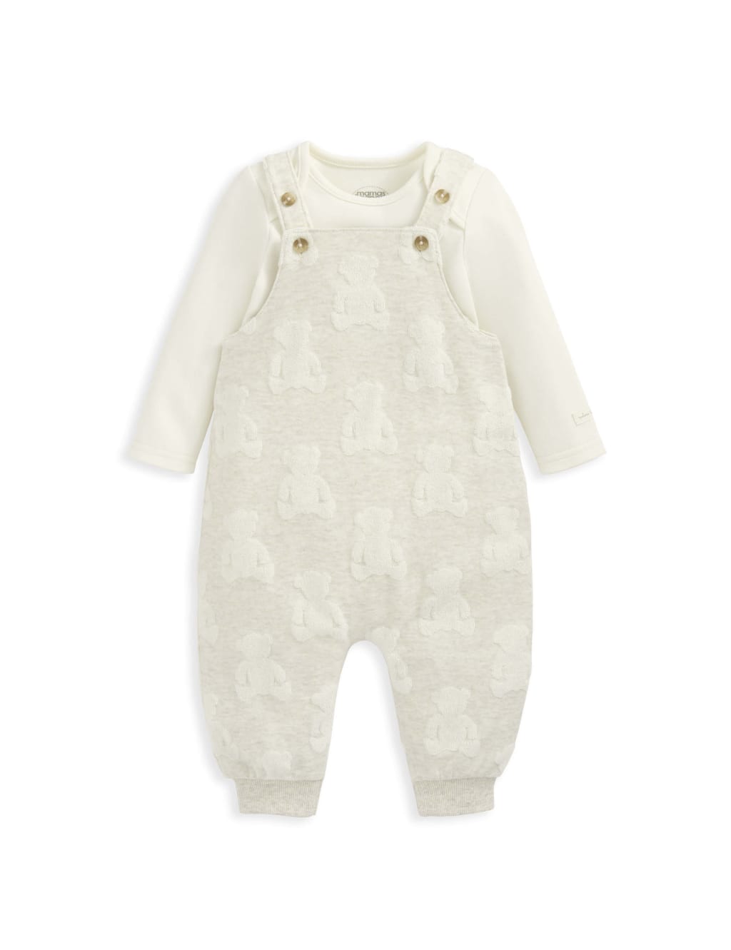 2 Piece Boys Teddy Bear Top & Bottoms