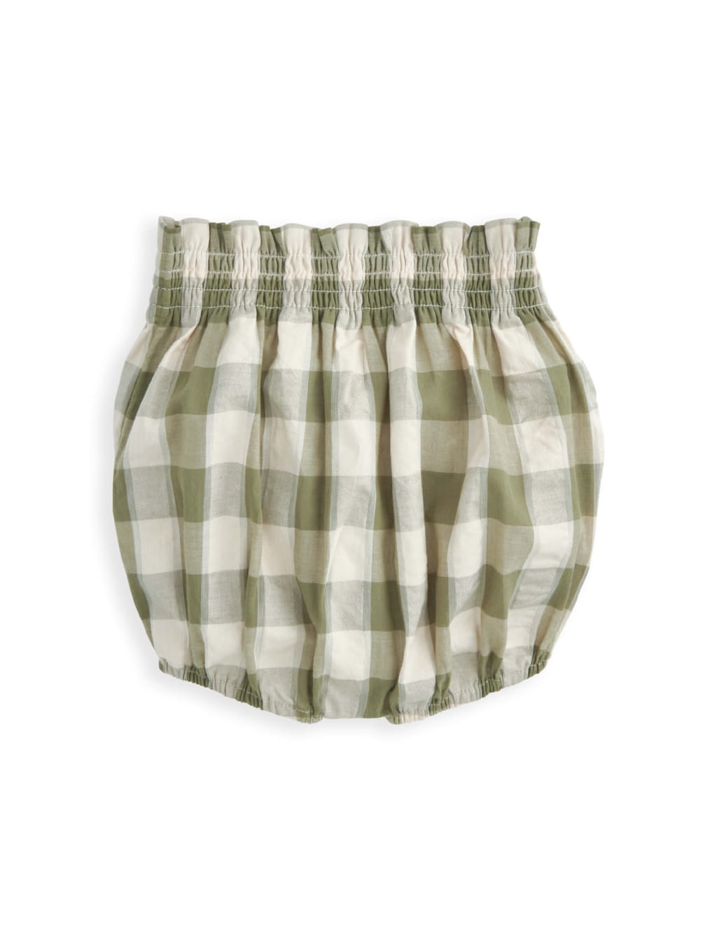 Pure Cotton Gingham Dress and Bloomers (0 Mths-3 Yrs) 4 of 4