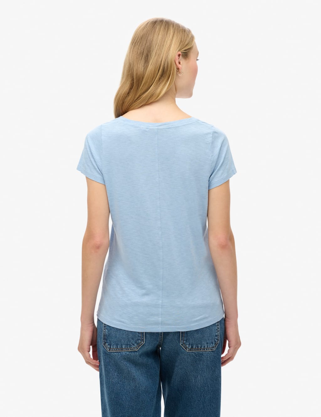 Cotton Rich Scoop Neck T-Shirt 3 of 6