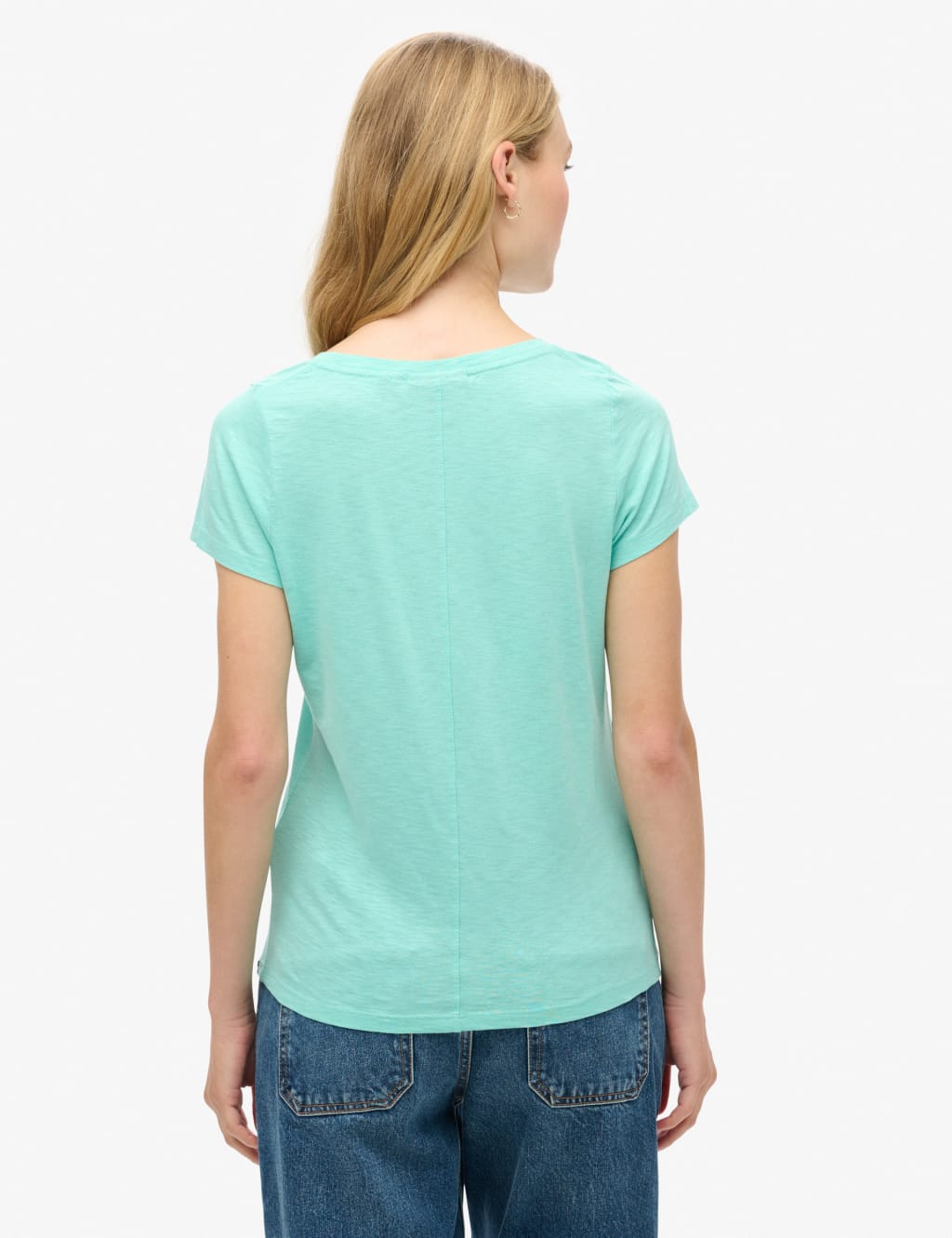 Cotton Rich Scoop Neck T-Shirt 3 of 7
