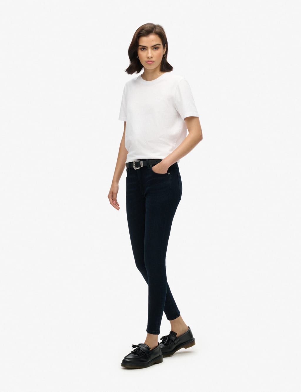 Mid Rise Skinny Jeans 4 of 5