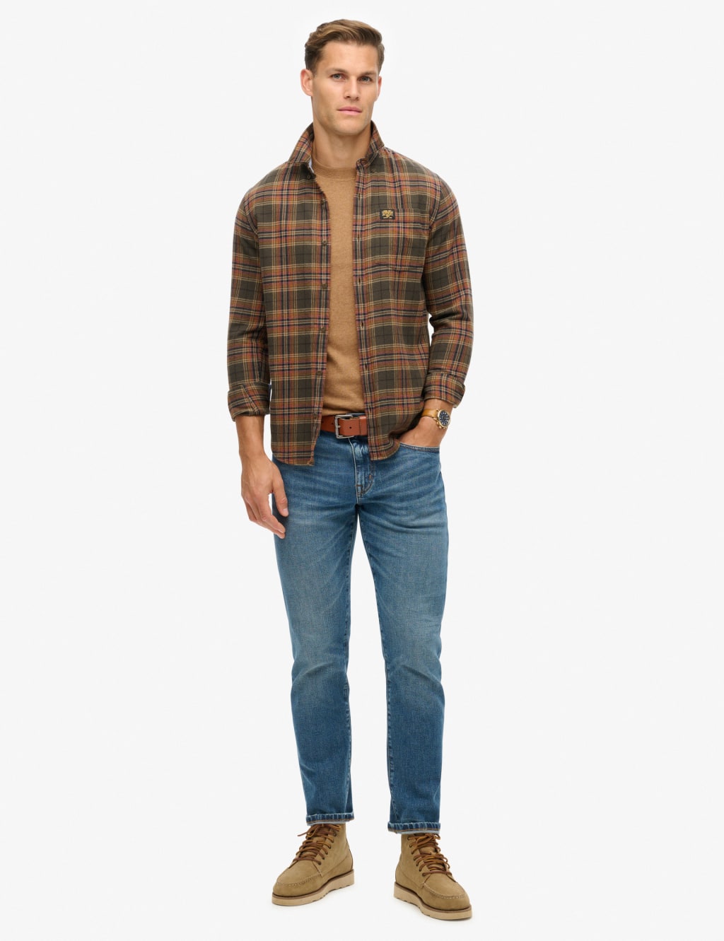 Relaxed Fit  Cotton Textured T-Shirt 5 of 7
