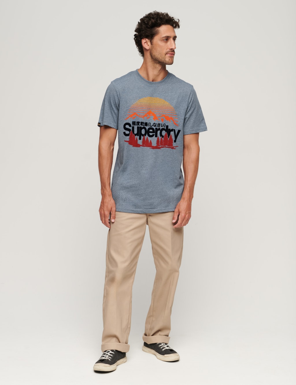 Relaxed Fit Cotton Blend Logo Graphic T-Shirt 3 of 6