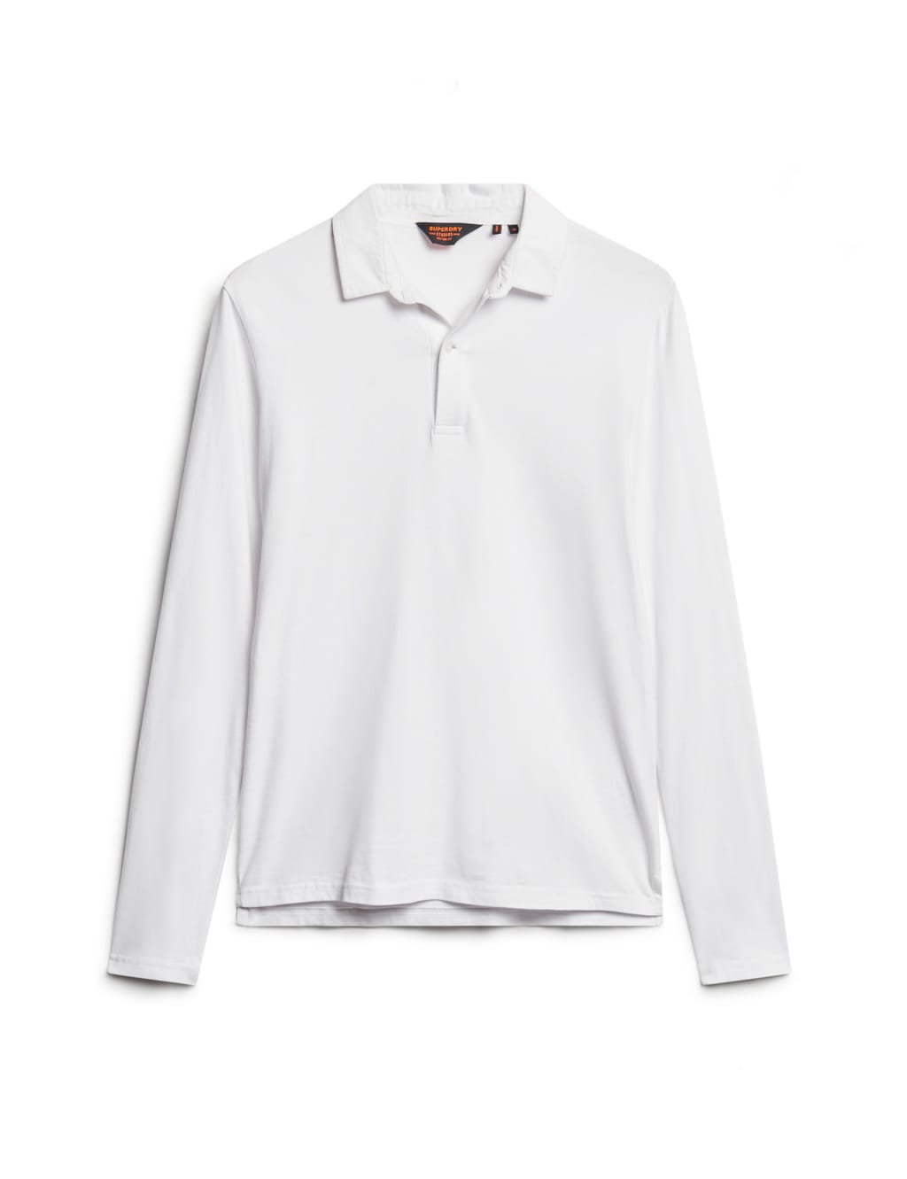 Slim Fit Pure Cotton Long Sleeve Polo Shirt 2 of 6