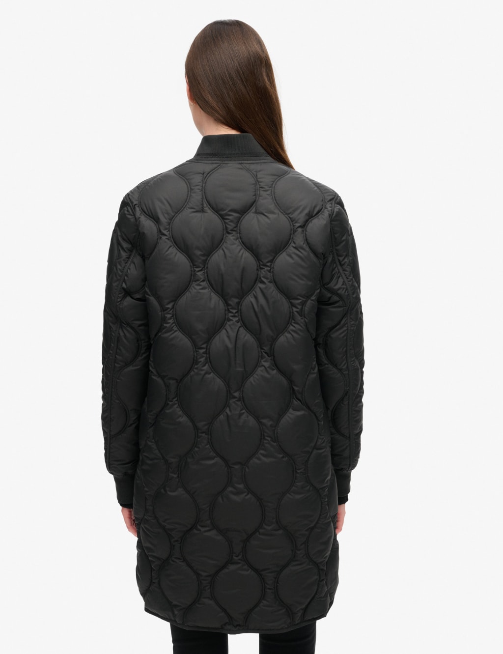 Quilted Lightweight Relaxed Coat 4 of 6