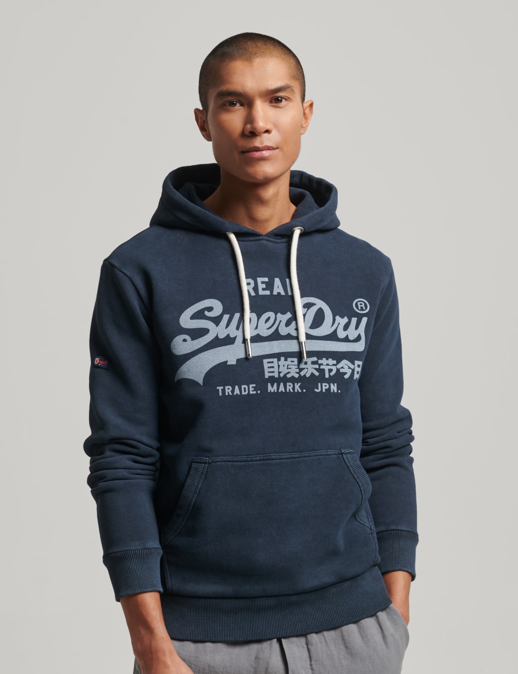 Cotton Rich Vintage Logo Hoodie 1 of 5