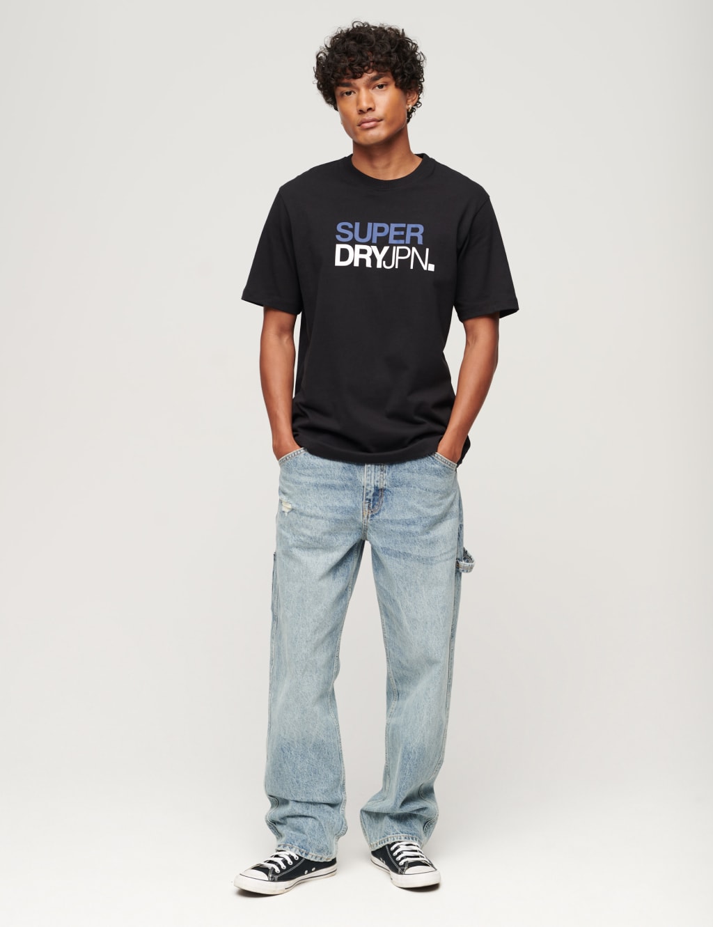Pure Cotton Logo Graphic Crew Neck T-Shirt 2 of 3