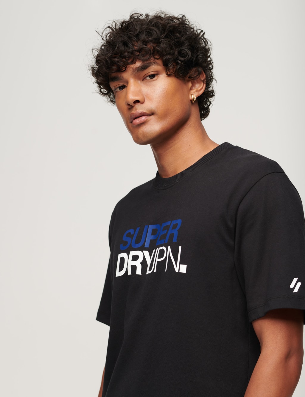 Pure Cotton Logo Graphic Crew Neck T-Shirt 3 of 3