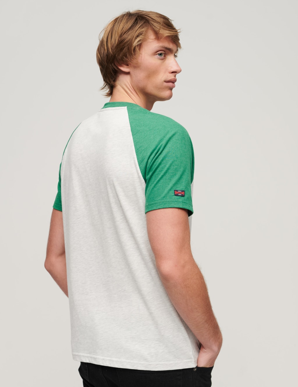 Pure Cotton Logo Print Crew Neck T-Shirt 3 of 3
