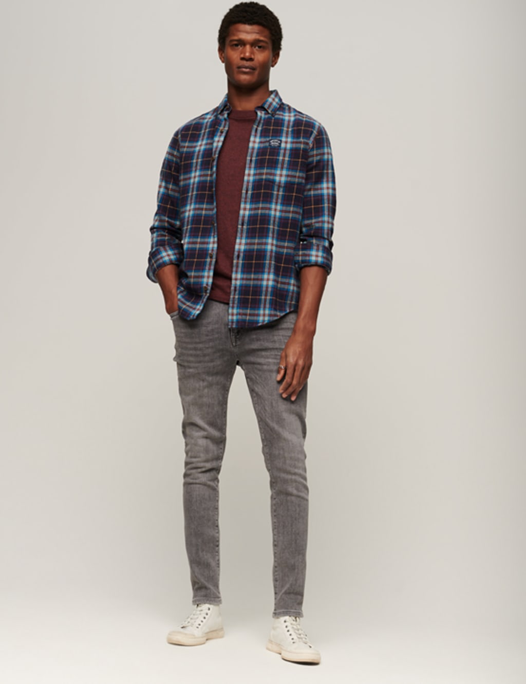 Cotton Check Flannel Shirt 2 of 5