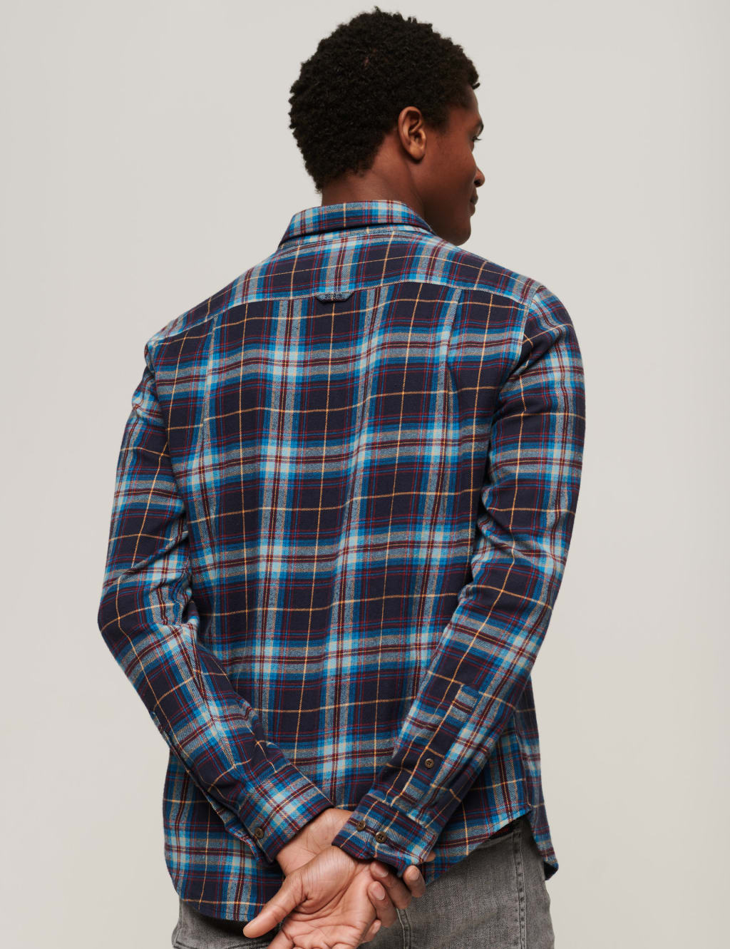 Cotton Check Flannel Shirt 3 of 5