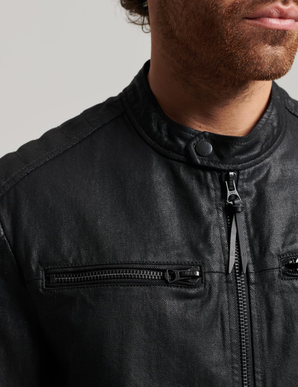 Denim Biker Jacket 6 of 7
