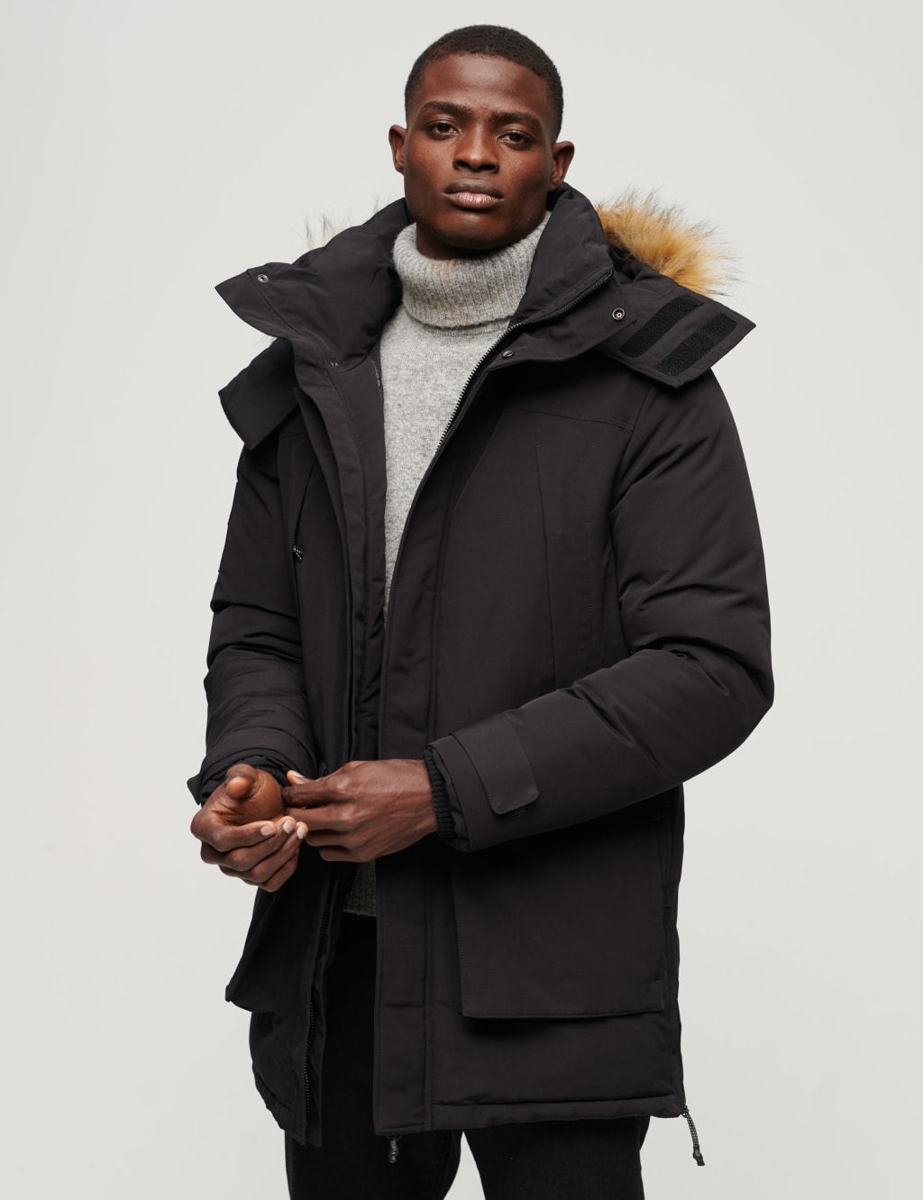 M&s mens parka top