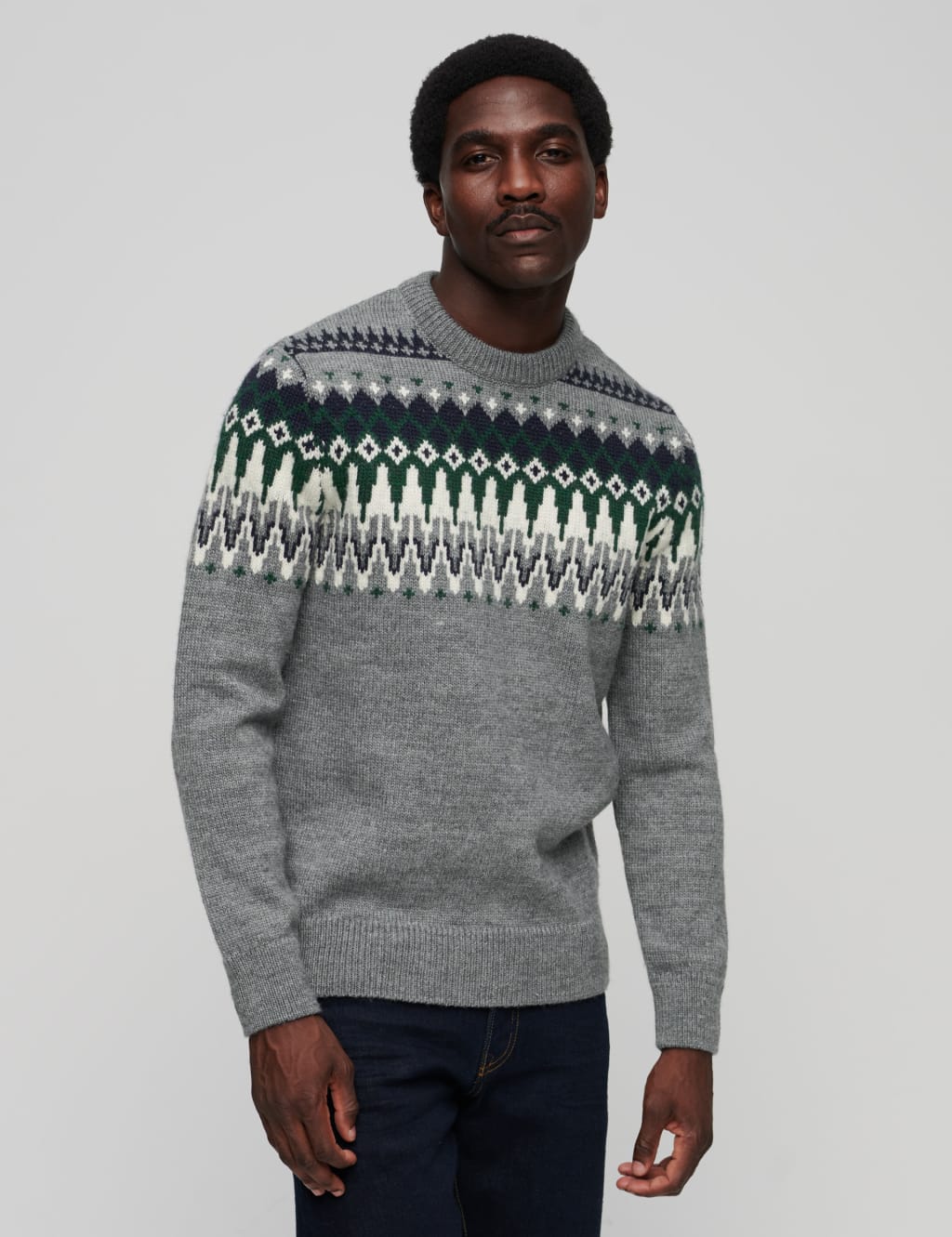 Superdry fairisle jumper discount