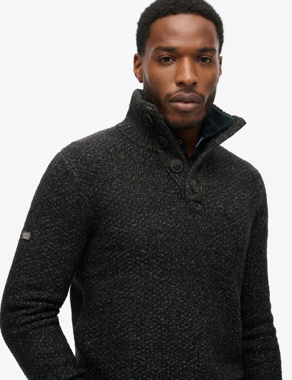 Textured Funnel Neck Jumper 2 of 4
