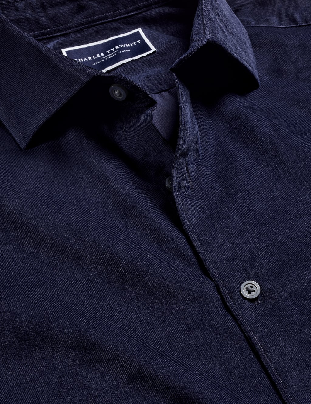 Slim Fit Corduroy Oxford Shirt 5 of 6