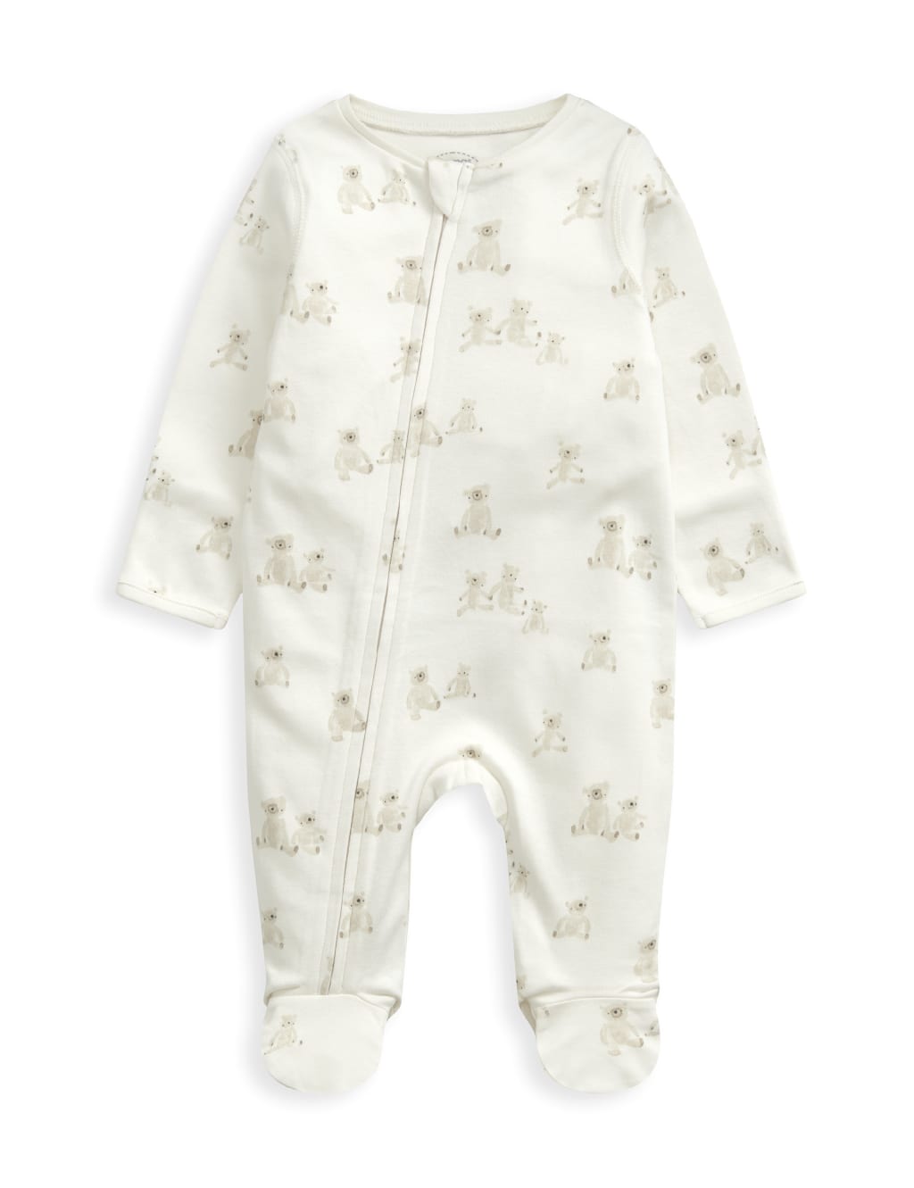 Teddy Bear Print All In One (6½lbs-1 Yrs) 5 of 5