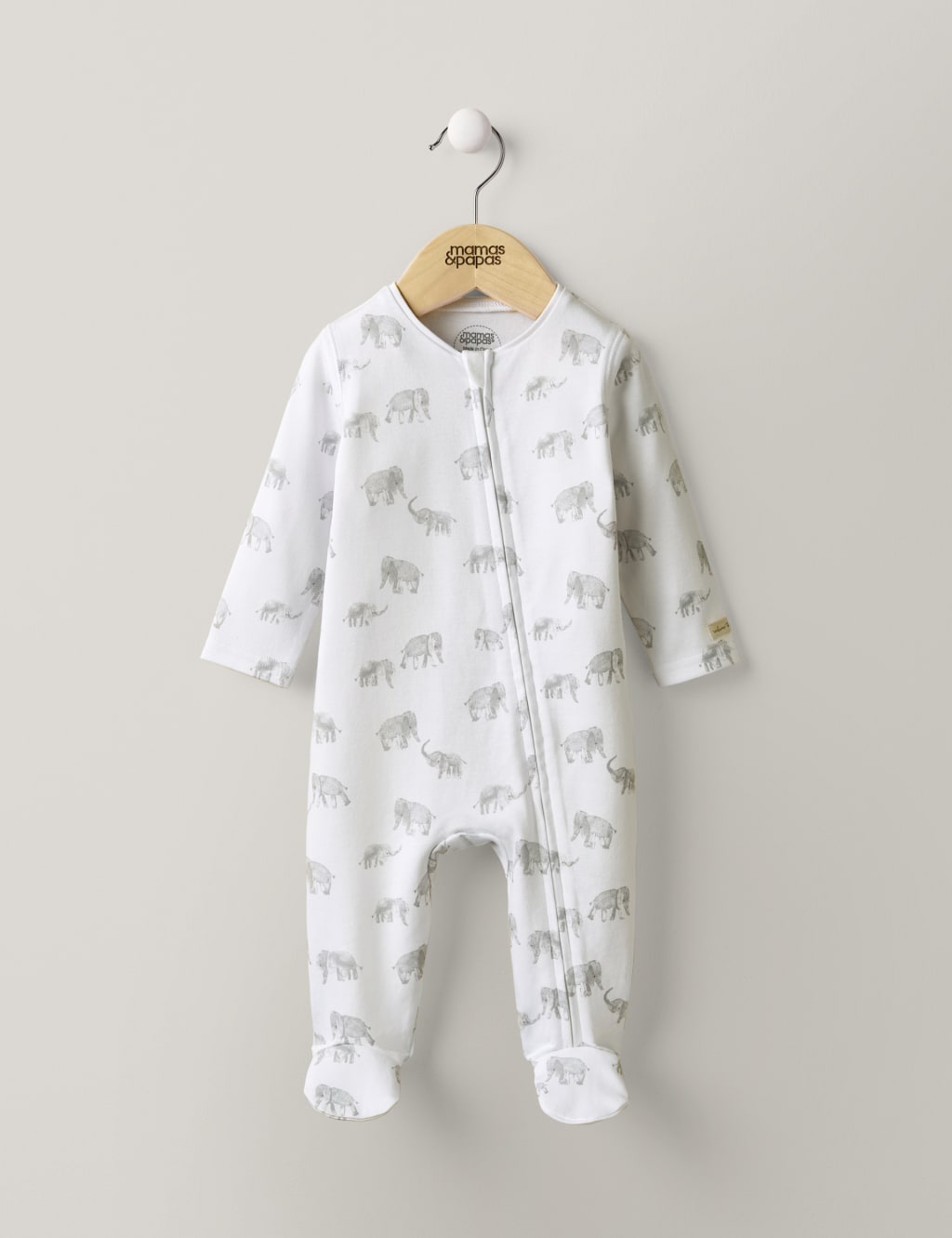 Elephant Print All In One (6½lbs-1 Yrs) 2 of 4