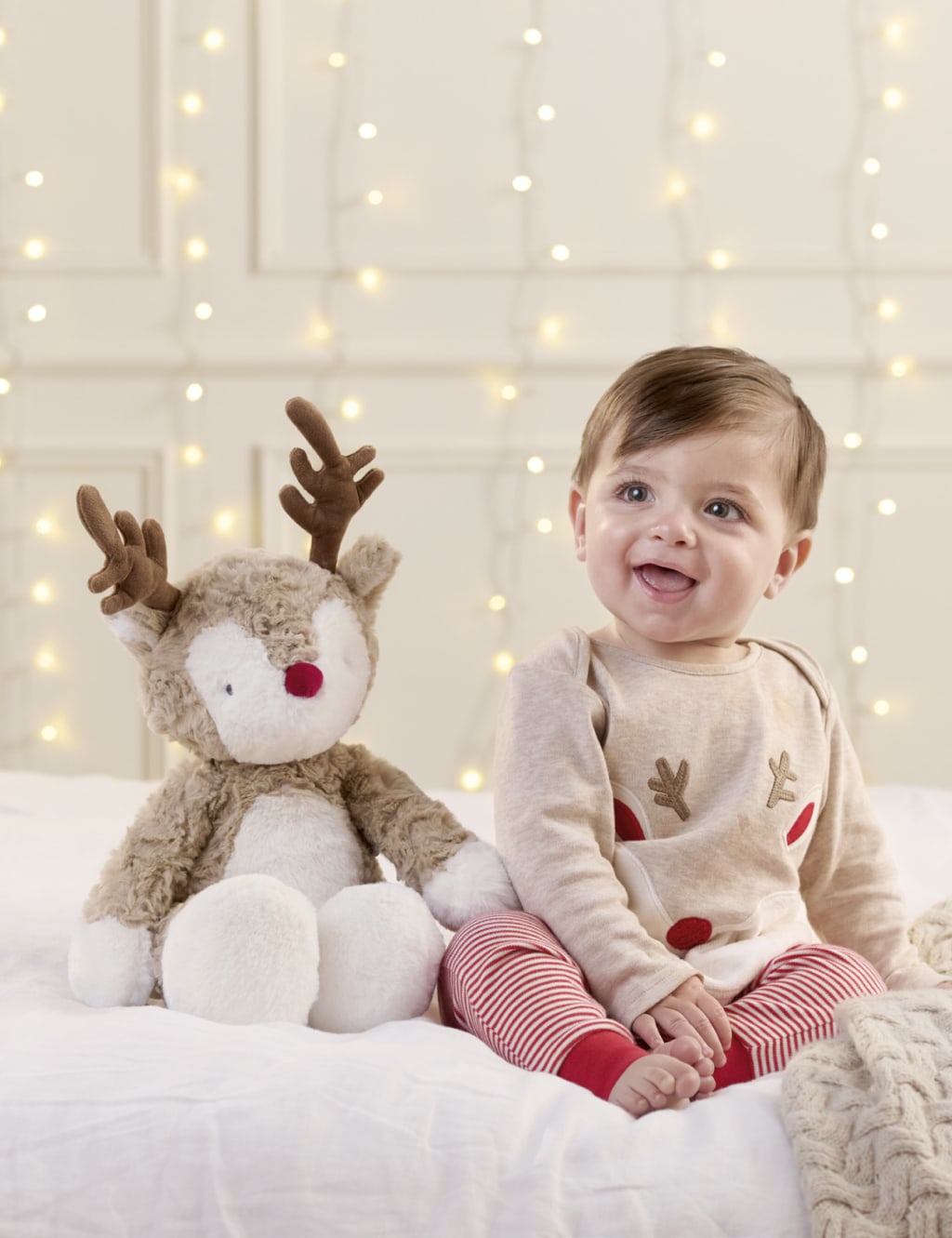 Christmas Soft Toy Reindeer Mamas Papas M S