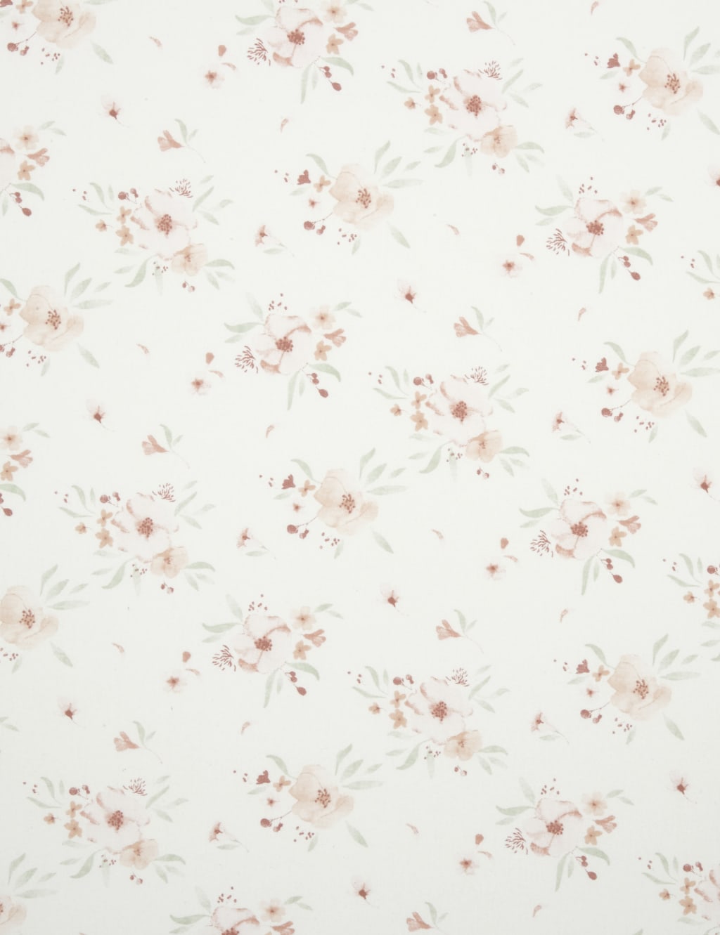 2pk Floral Cotbed Fitted Sheets 3 of 3