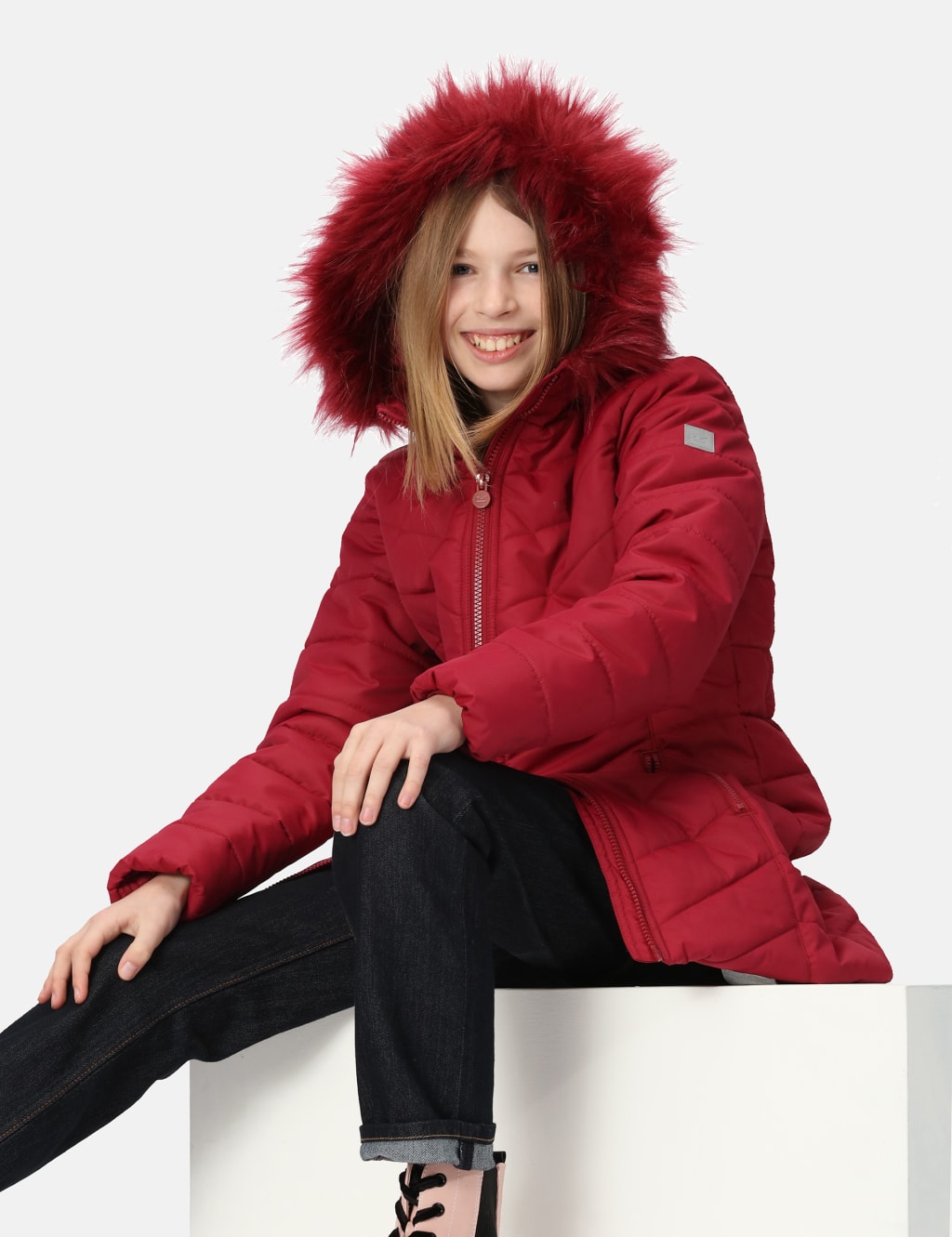 Fabrizia Padded Water-Repellent Jacket (3-14 Yrs) 6 of 6