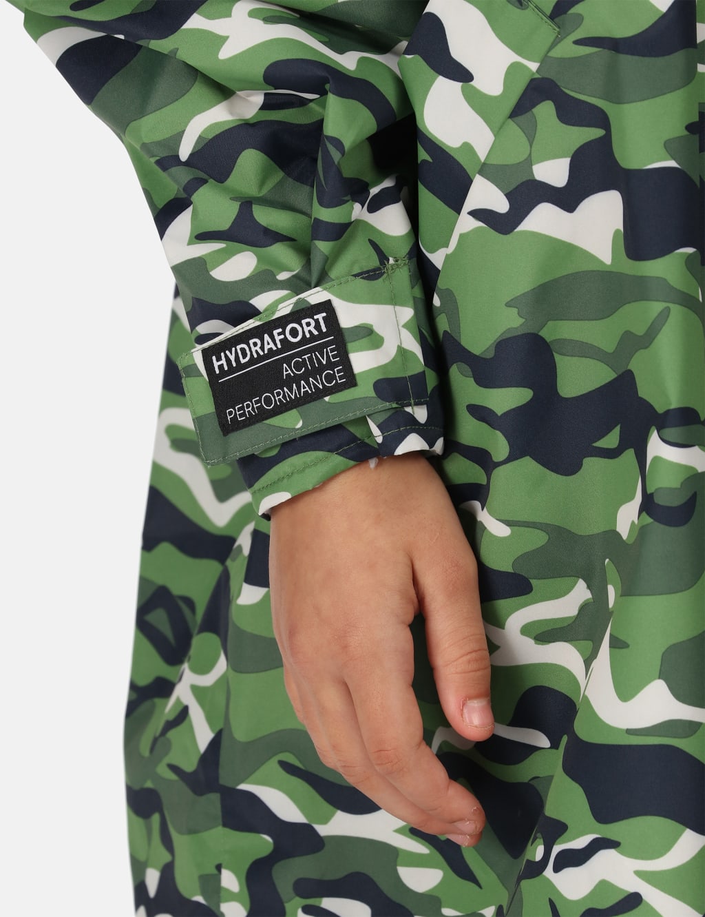Hooded Borg Lined Camouflage Drying Robe (5-13 Yrs) 6 of 6