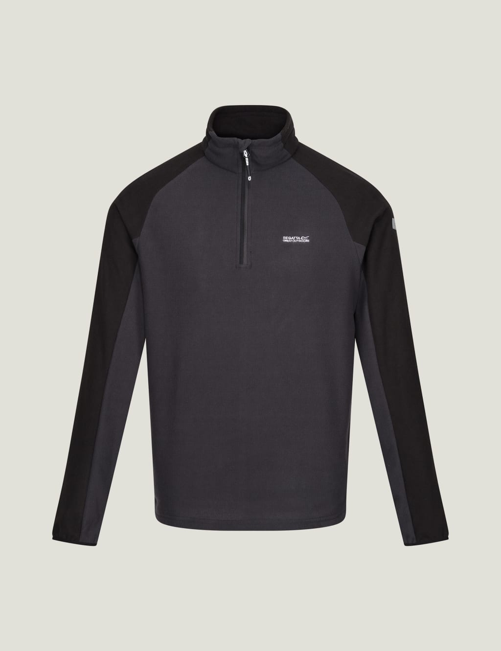 Colour Block Funnel Neck Half Zip Jumper 2 of 5