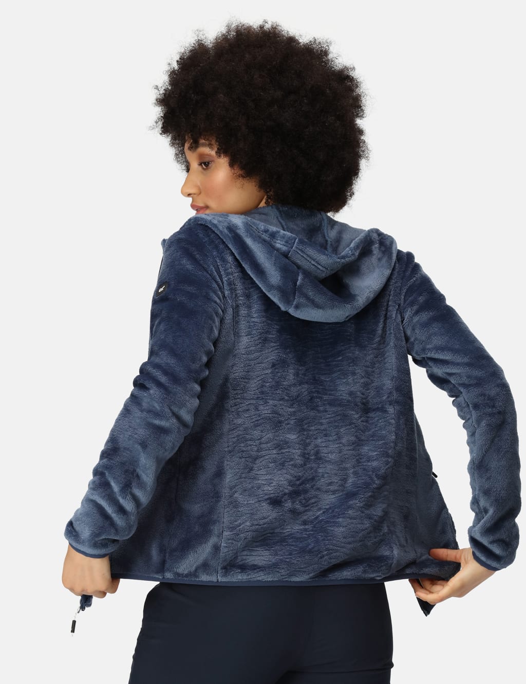 Julissa III Zip Up Textured Hooded Fleece 4 of 6