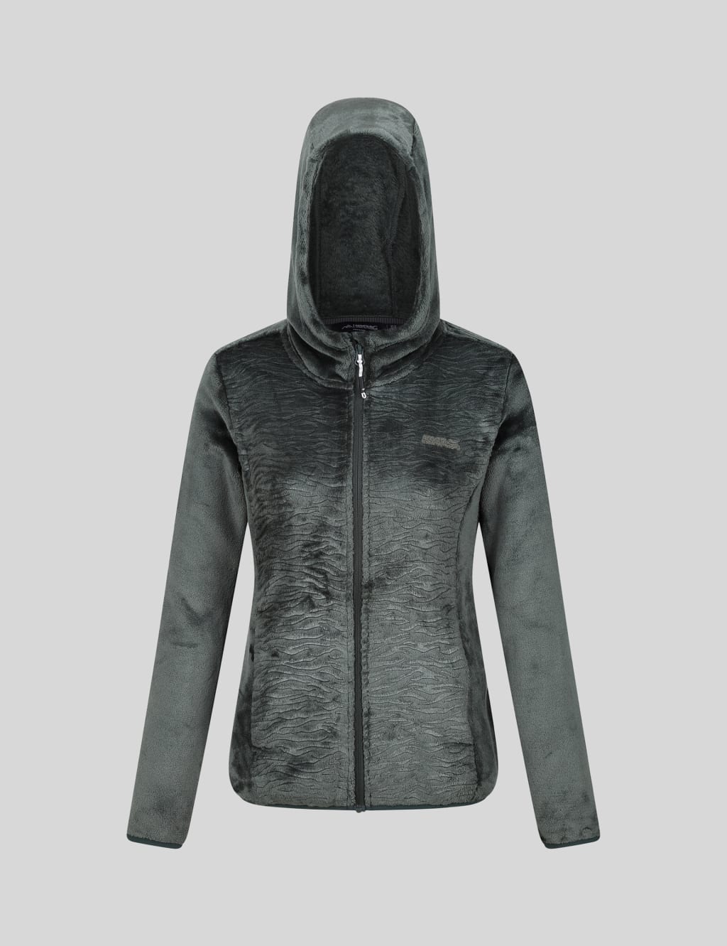 Julissa III Zip Up Textured Hooded Fleece 2 of 7