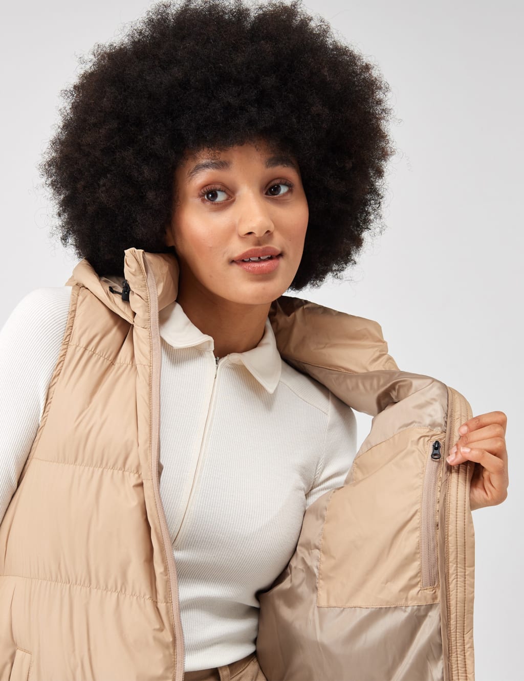 Ganella Water-Repellent Longline Gilet 5 of 8