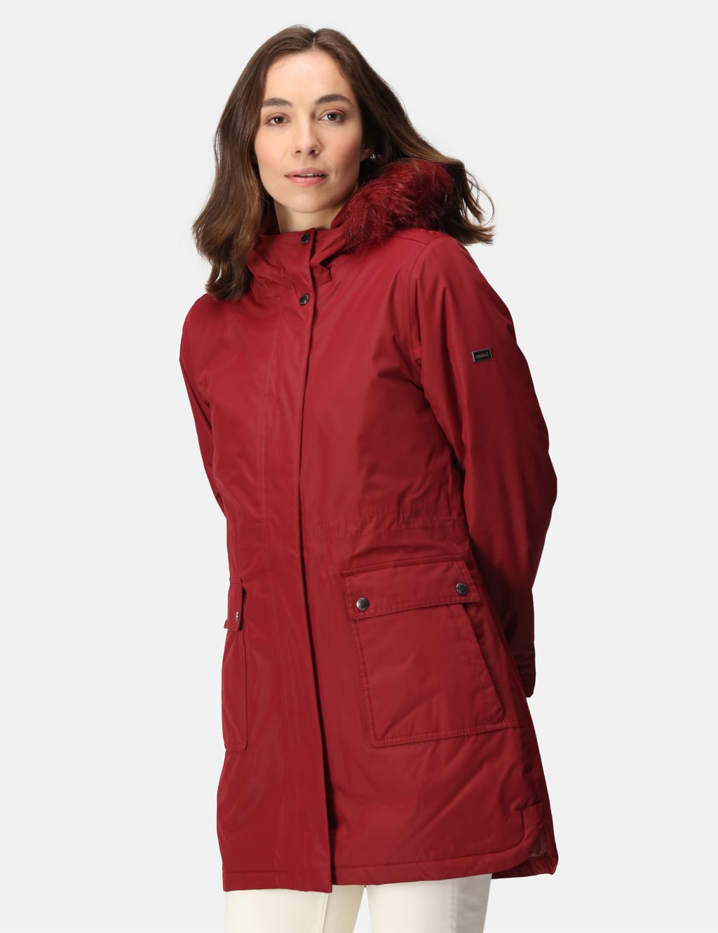 Sabinka Waterproof Hooded Parka Coat 1 of 8