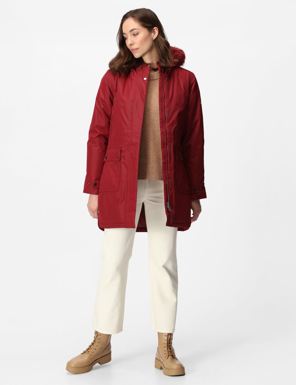 Sabinka Waterproof Hooded Parka Coat 4 of 8