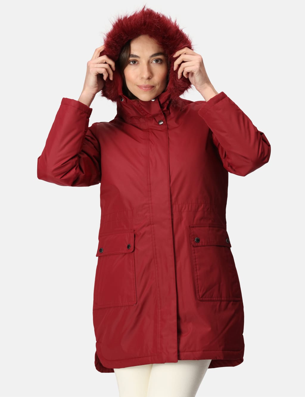 Sabinka Waterproof Hooded Parka Coat 5 of 8