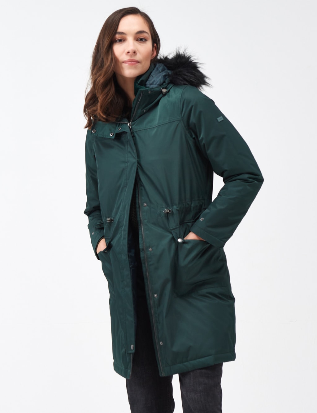 Lellani Waterproof Hooded Parka Coat Regatta M S