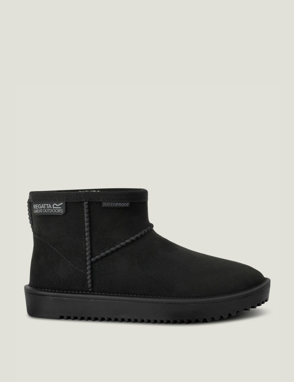 Fur lined waterproof ankle boots clearance