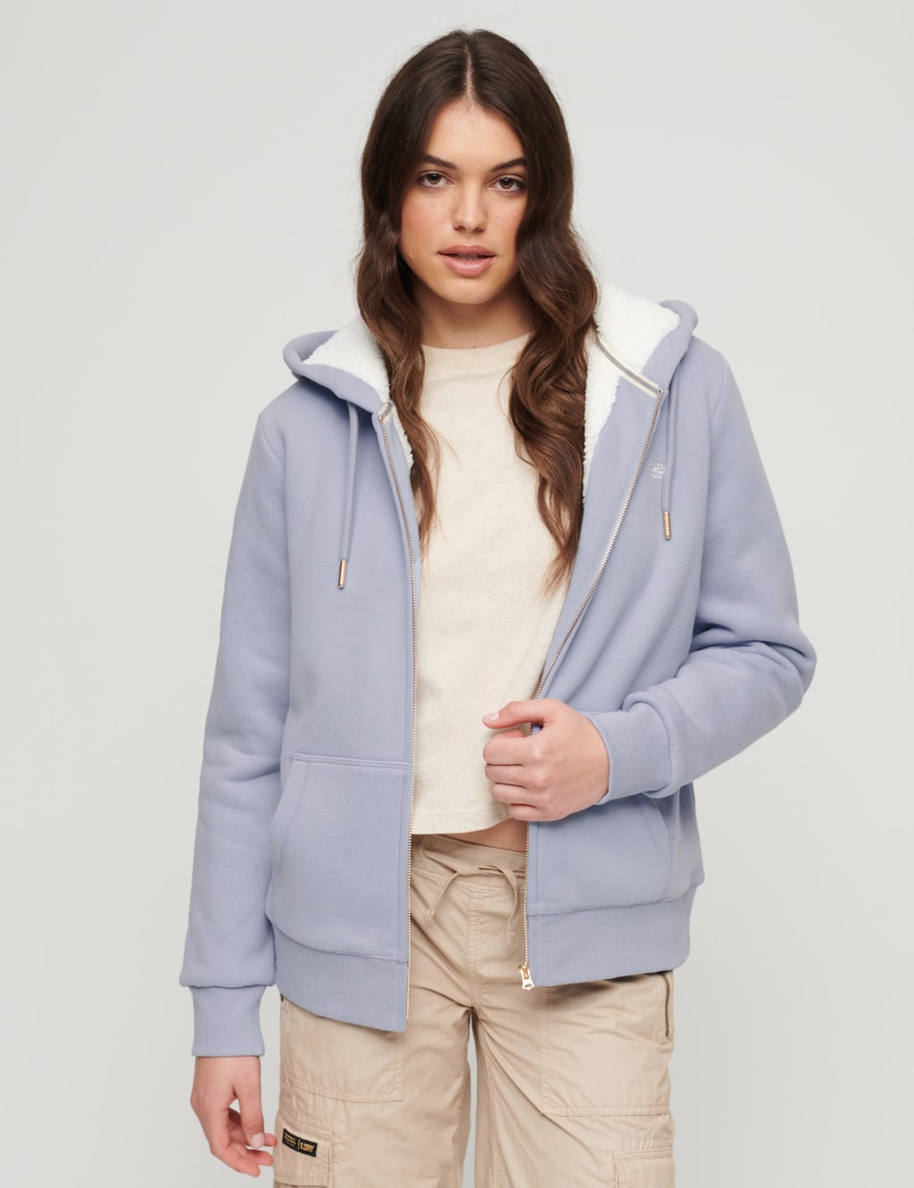 Zip up hoodie superdry sale