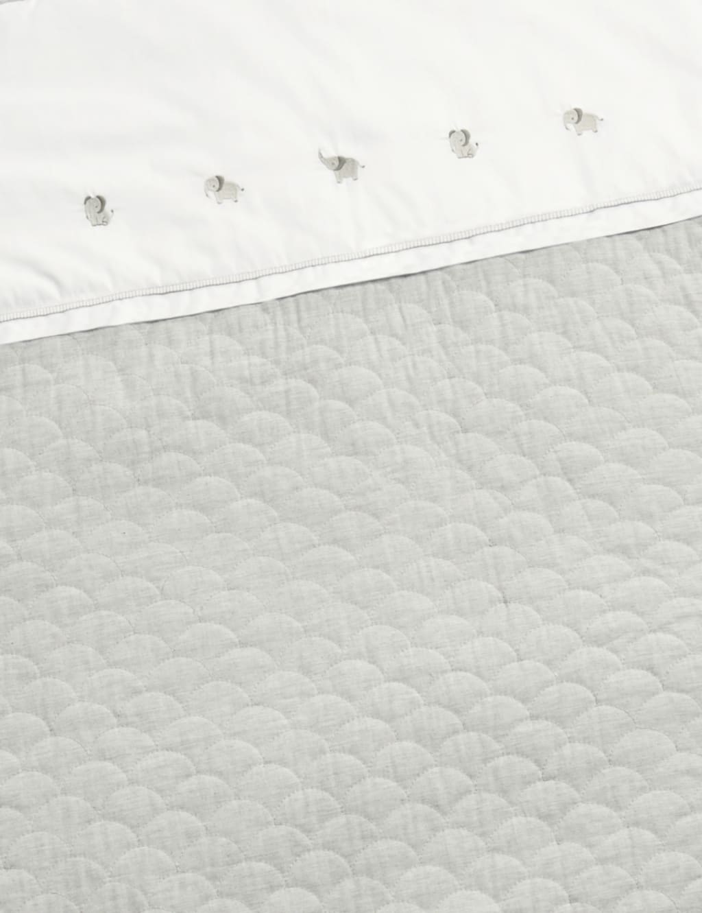 Welcome to the World Elephant 2.5 Tog Cotbed Quilt 3 of 3