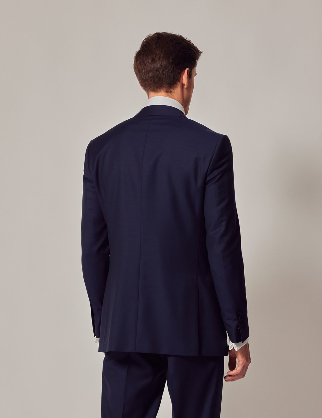 Slim Fit Pure Wool Twill Suit Jacket Hawes Curtis M S