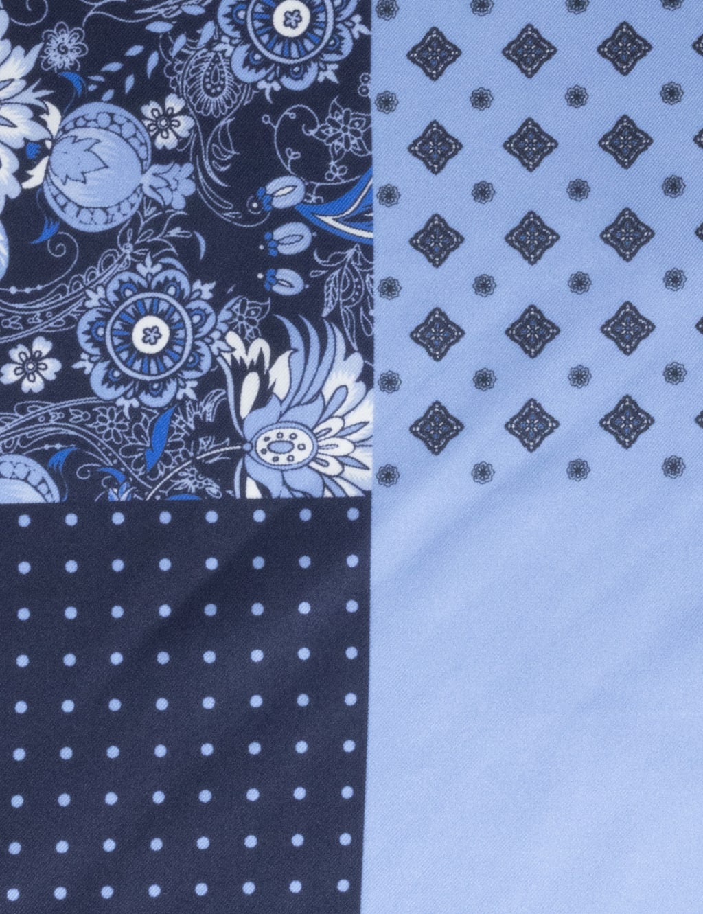 Silk Printed Pocket Square 2 of 2